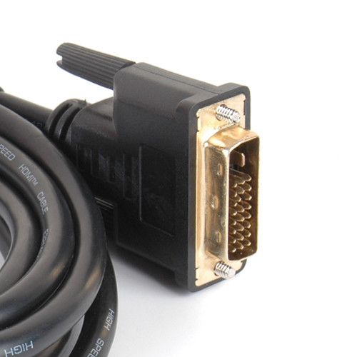 Кабель HDMI-DVI  Чорний 1