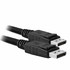 Кабель DisplayPort-DisplayPort  Чорний 2