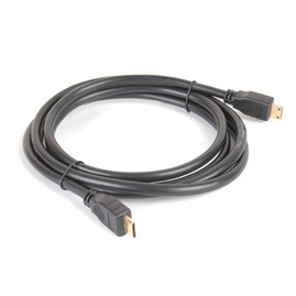 Архив Кабель mini HDMI (C) - mini HDMI (C), длина 1,8м, позолоченные разъёмы (GC 1439) Чорний