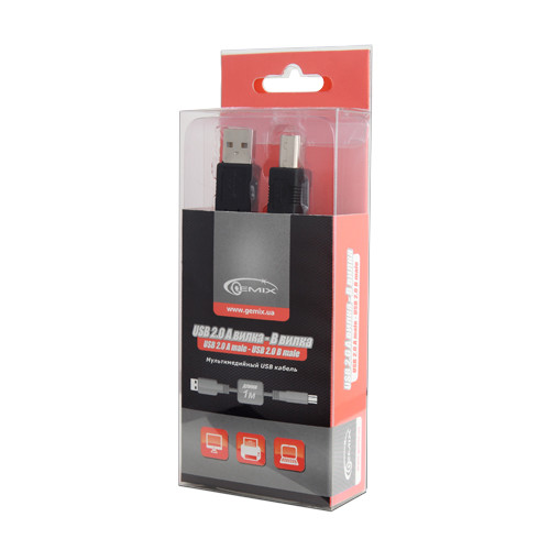 Кабель USB  Чорний 1