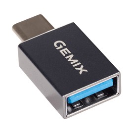USB  адаптери Адаптер OTG Type-C - USB 3.0 GA01 Сірий