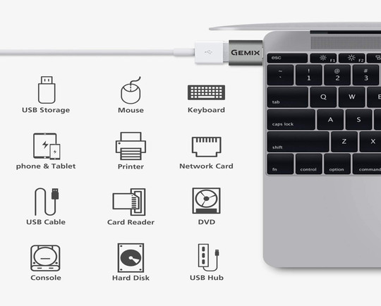 USB адаптеры  Серый 5