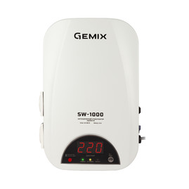 Стабілізатори напруги Стабілізатор напруги Gemix SW-1000 Білий