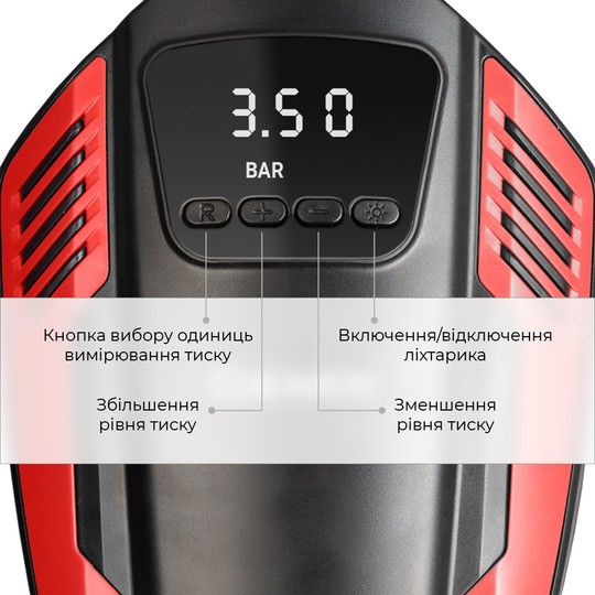 Автокомпресори  Червоний 8