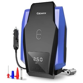 Автокомпрессоры Автокомпрессор GEMIX Model G black-blue Синій