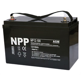 Архив Аккумуляторная батарея NP12-100 Чорний