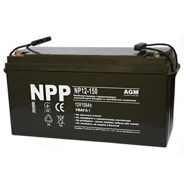 Архив Аккумуляторная батарея NP12-150 Чорний